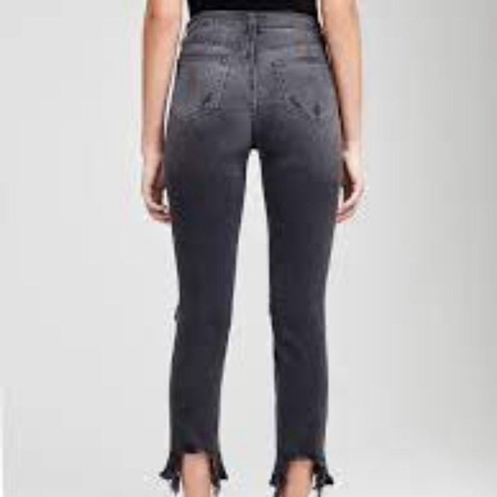 L'AGENCE Black High Line High Rise Skinny Jeans Size 2 - Picture 2 of 4
